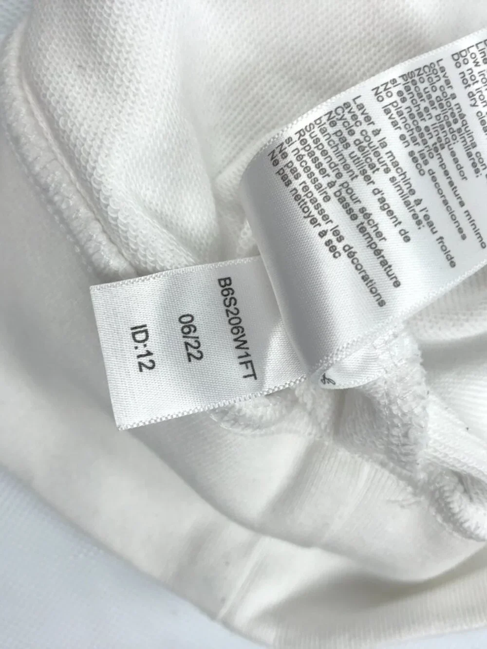 Psycho Bunny Crew Neck Sweatshirt Pullover 2XL White - Picture 11 of 12